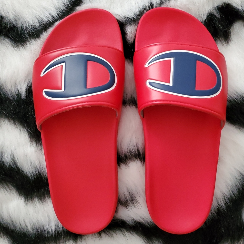Champion Unisex IPO Slides - Red (Size9)